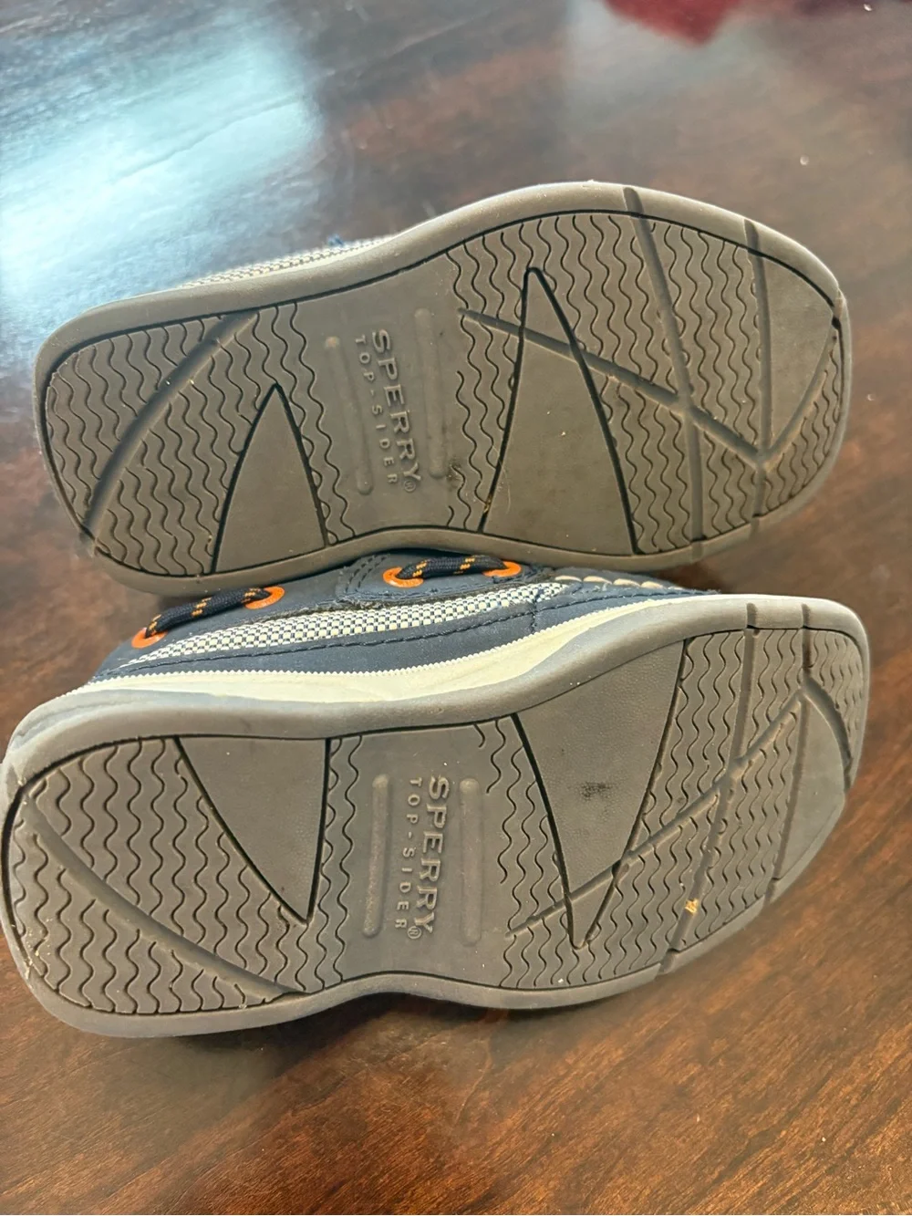 Blue Kids Sperry topsiders